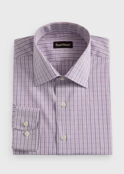 All Year Cotton Plaid Sport Shirt