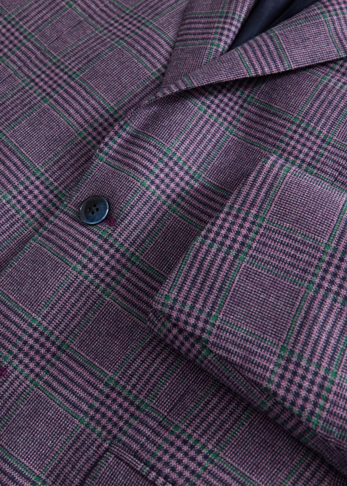 All Year Wool & Cashmere Plaid Jacket