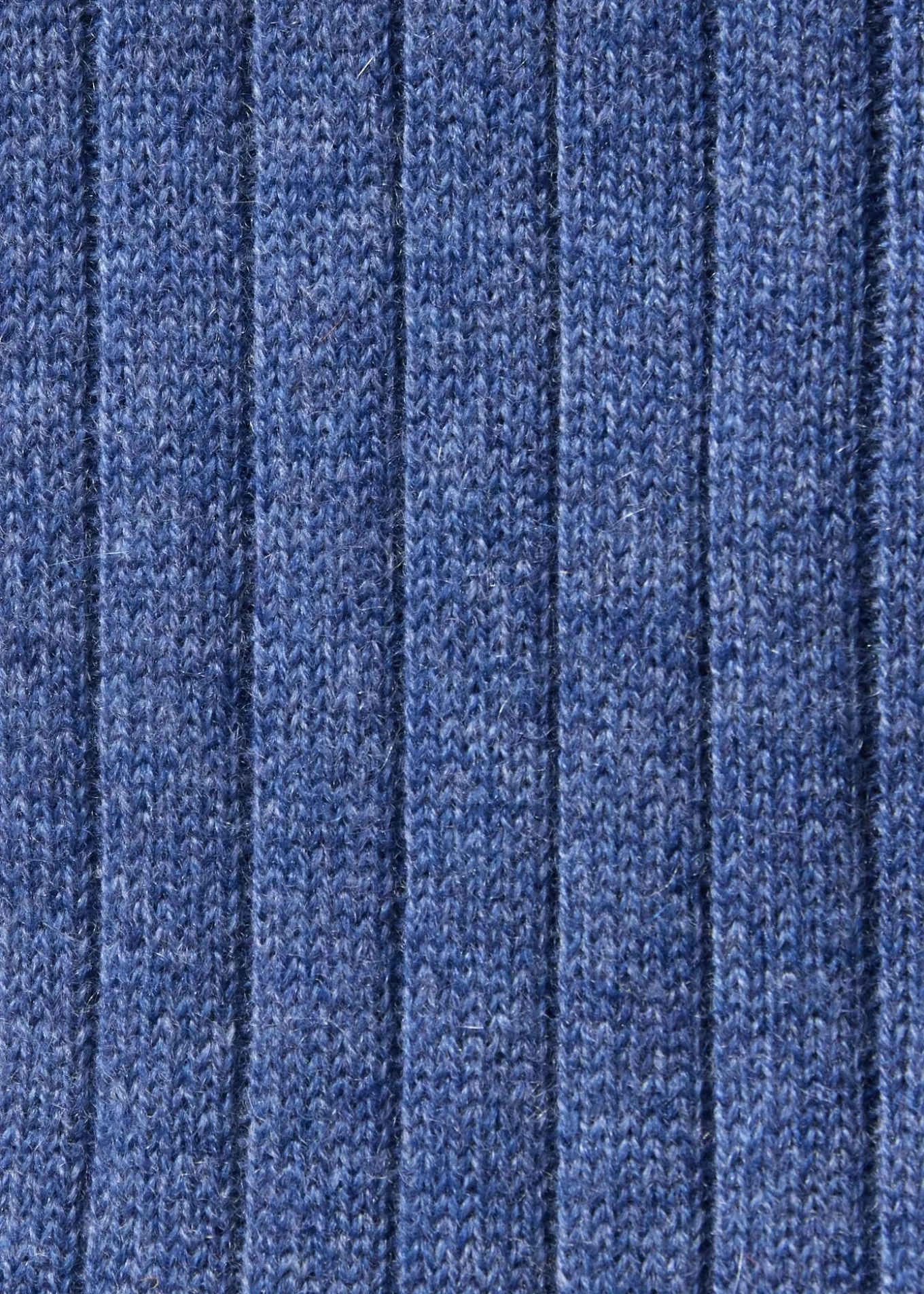 Cashmere Ribbed Sock