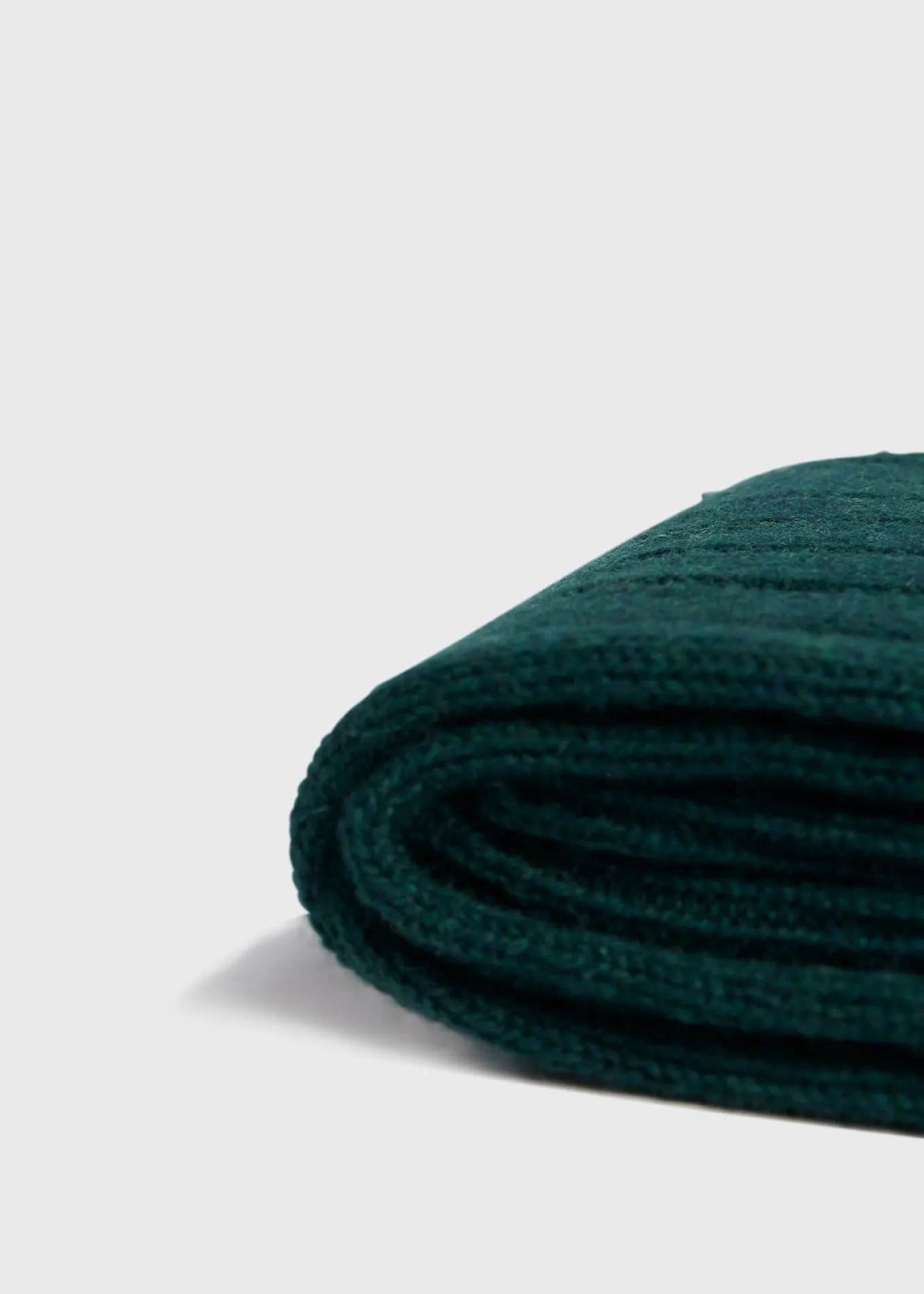 Cashmere Ribbed Sock