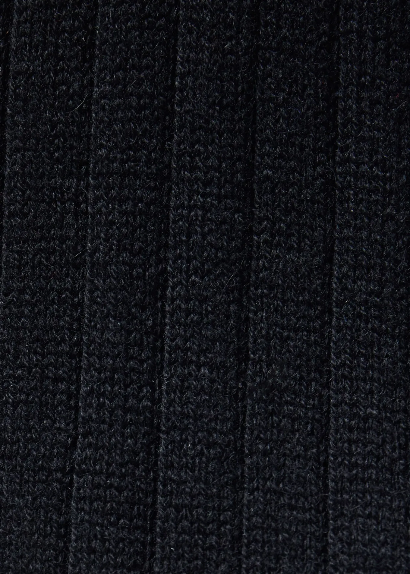Cashmere Ribbed Sock