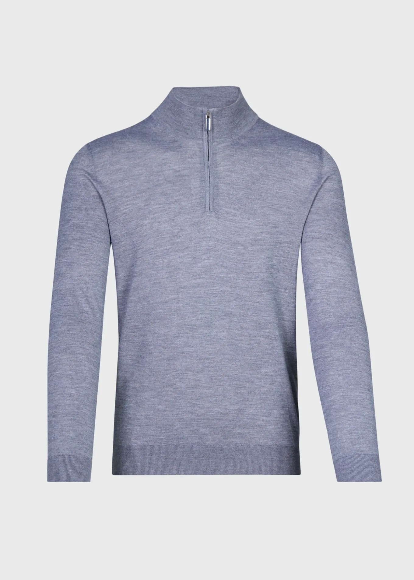 Cashmere & Silk Quarter ZipPullover