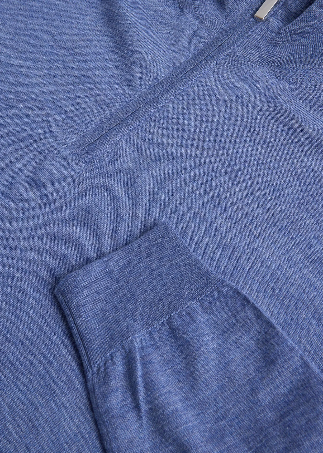 Cashmere & Silk Quarter ZipPullover