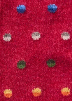 Chunky Colorful Dot Sock