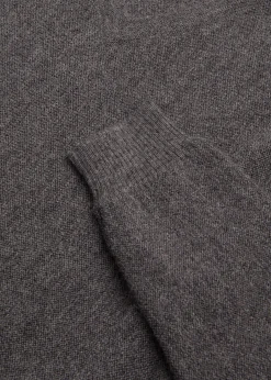 Classic Alpaca Links V-Neck Sweater