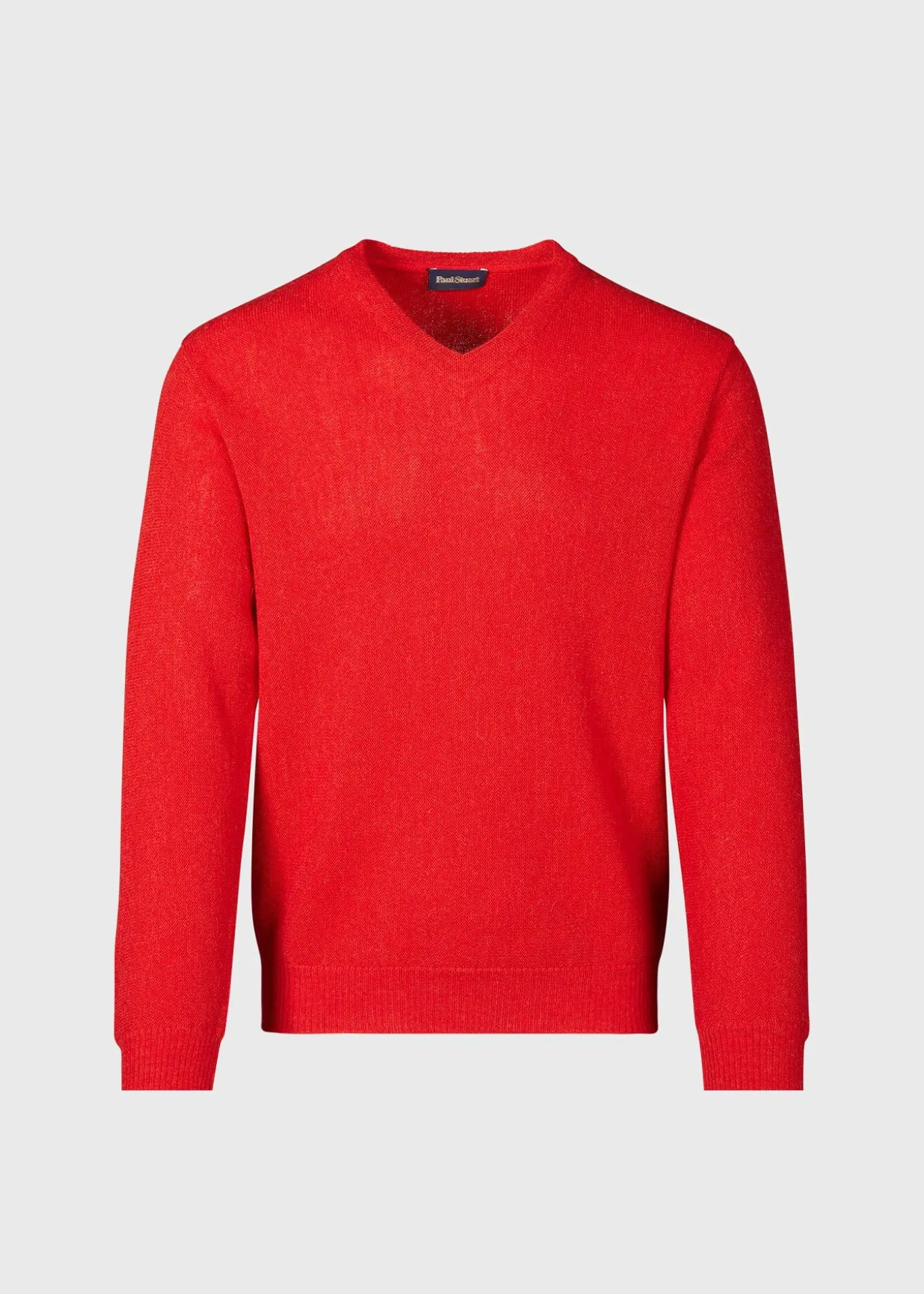 Classic Alpaca Links V-Neck Sweater