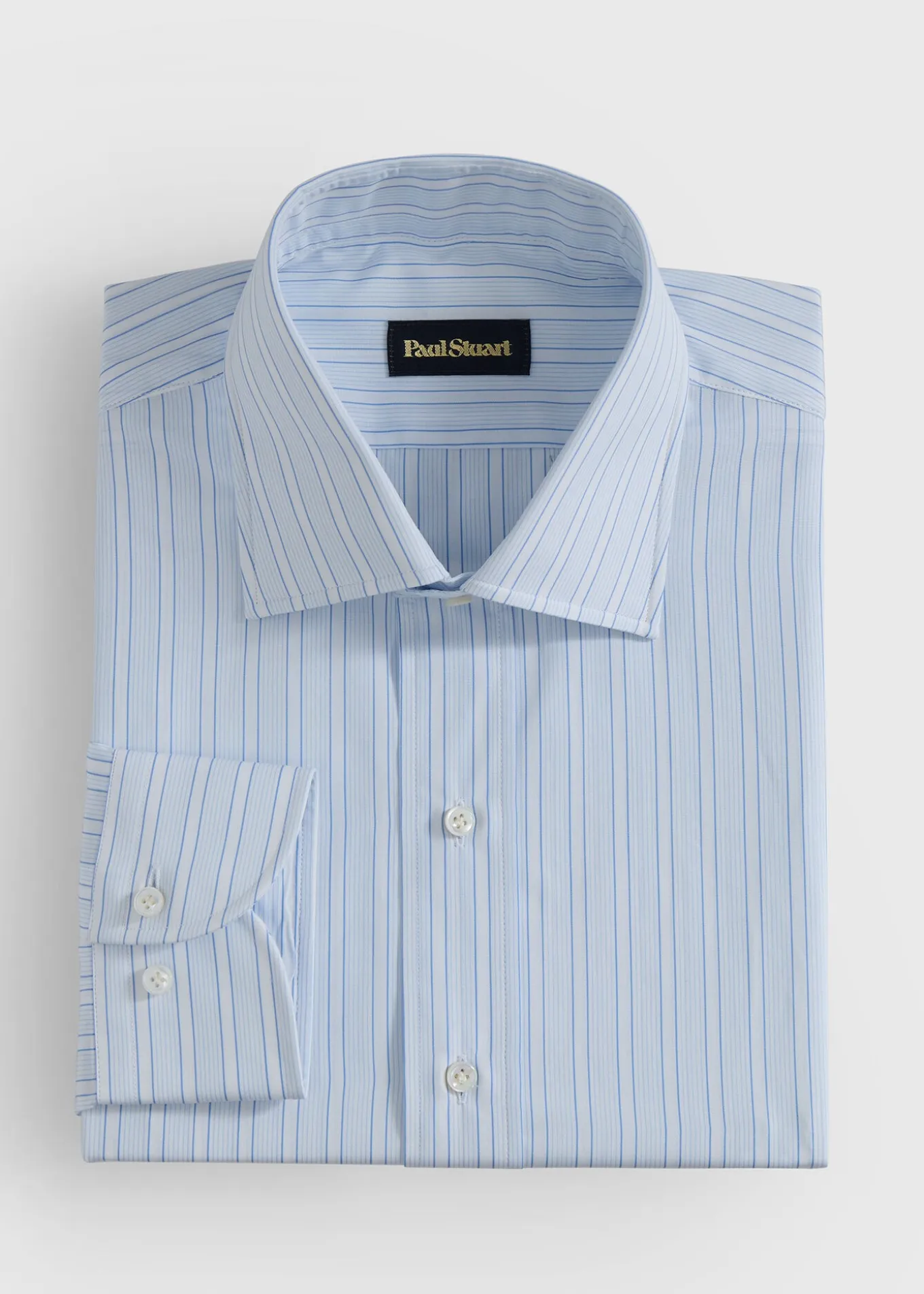 Cotton Deco Stripe Dress Shirt