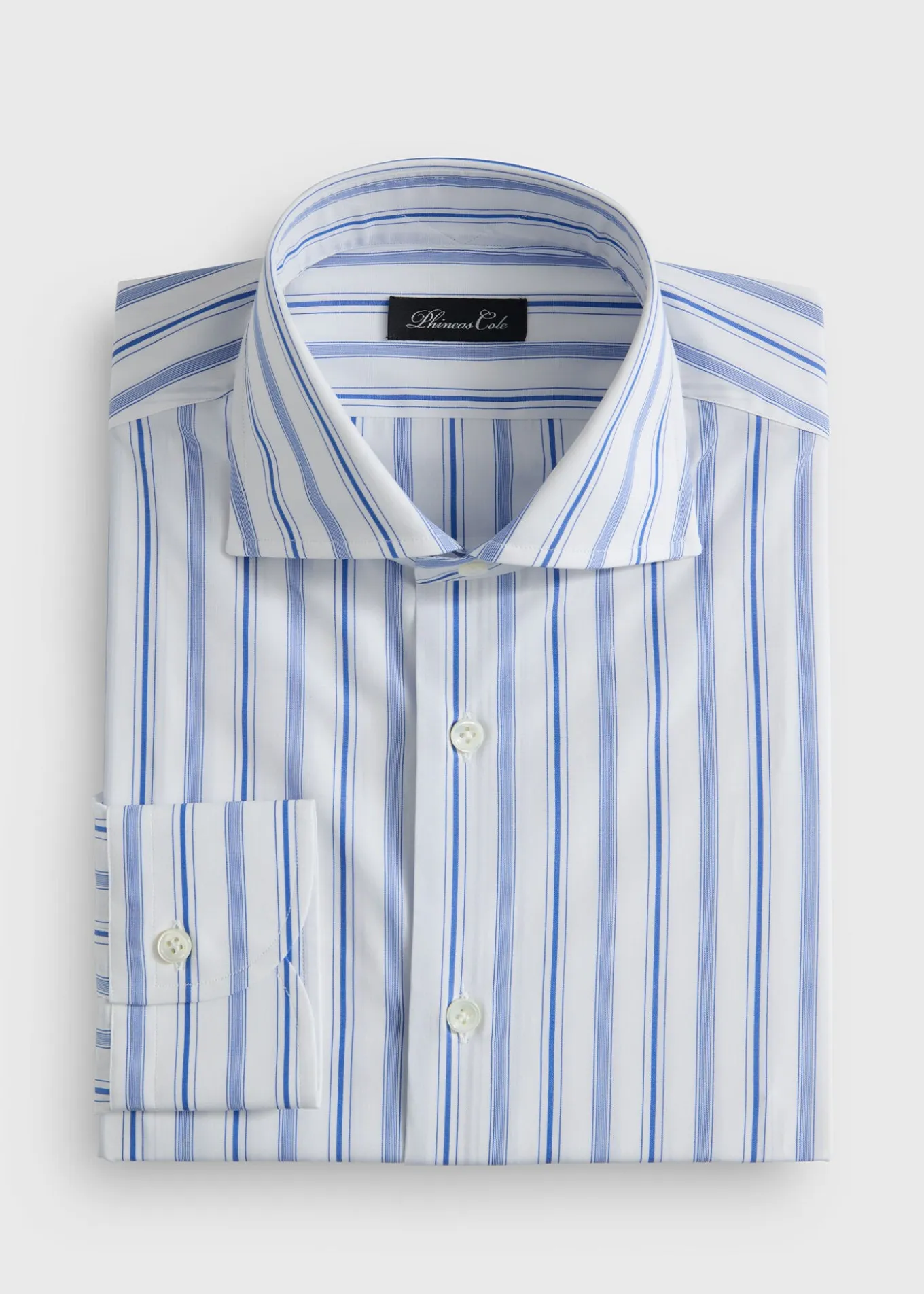 Cotton Deco Stripe Dress Shirt