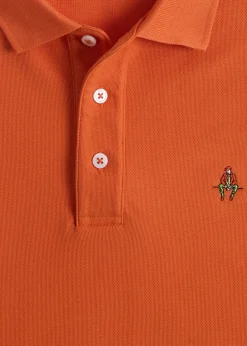 Cotton Pique Logo Polo