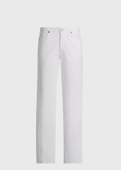 Cotton & Silk Five Pocket Pant