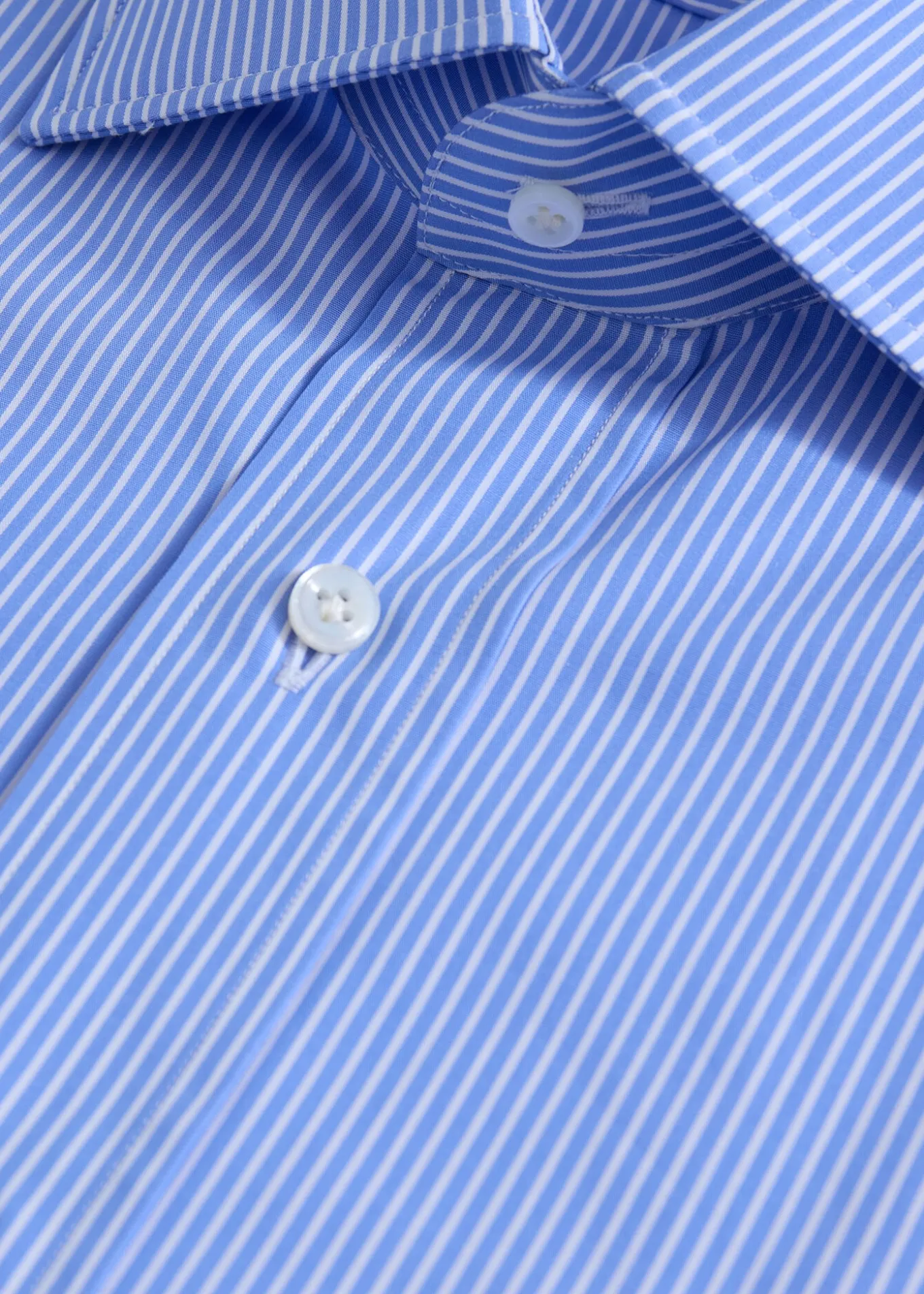 Cotton Stripe Dress Shirt