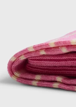 Cotton Two-Tone Stripe Sock