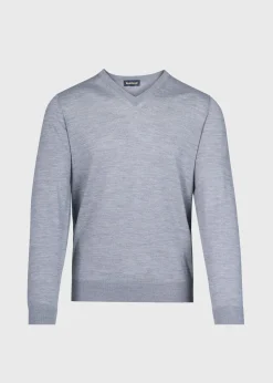 Essential Merino Wool V-neck Sweater