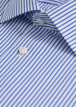 Hand-Finished Stripe Dress Shirt