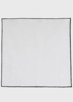 Handkerchief with Contrast Border