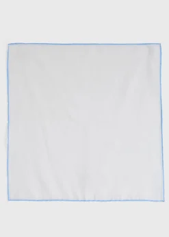 Handkerchief with Contrast Border