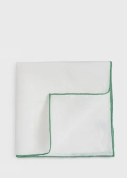 Handkerchief with Contrast Border