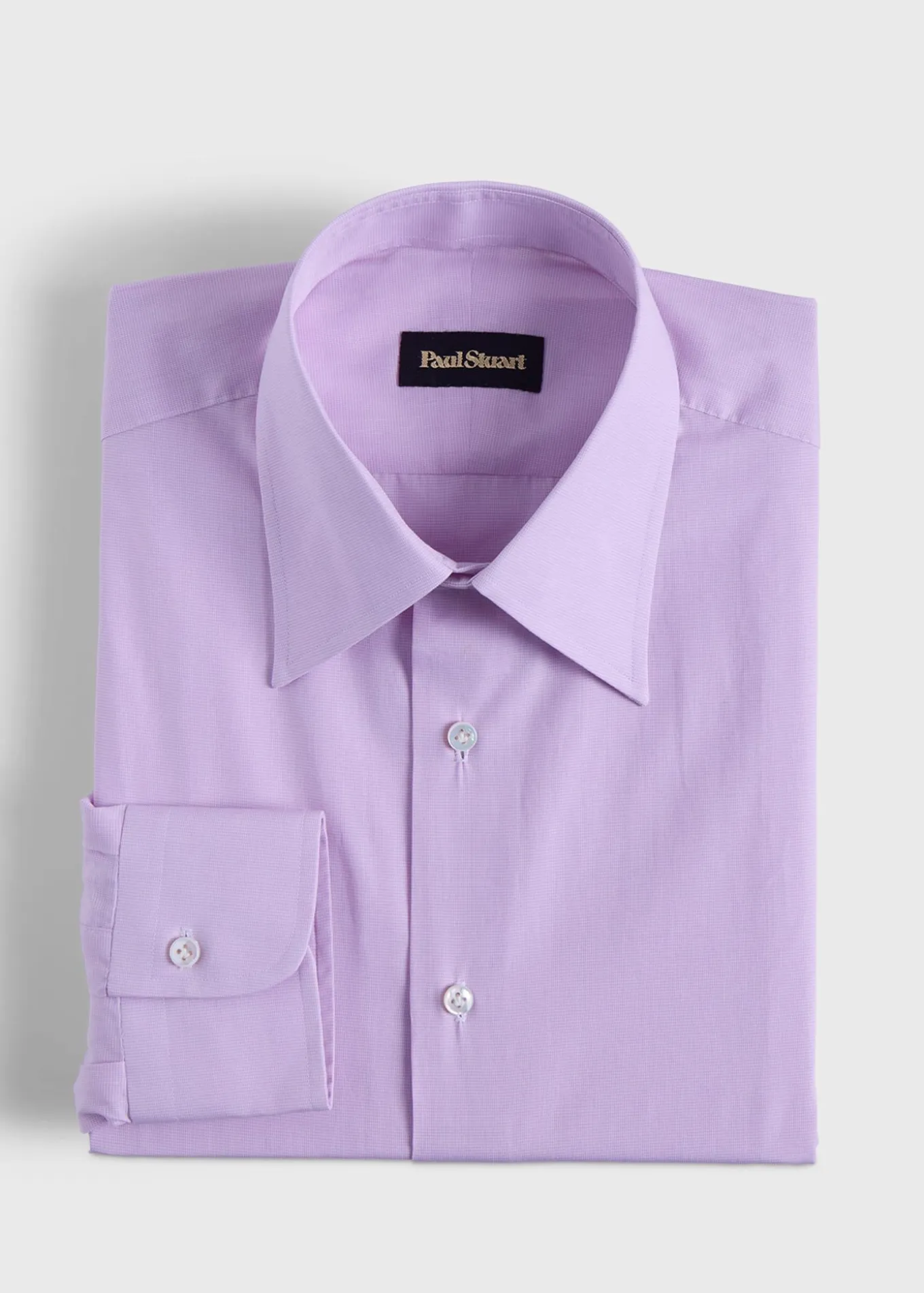 Handmade Micro Check Dress Shirt