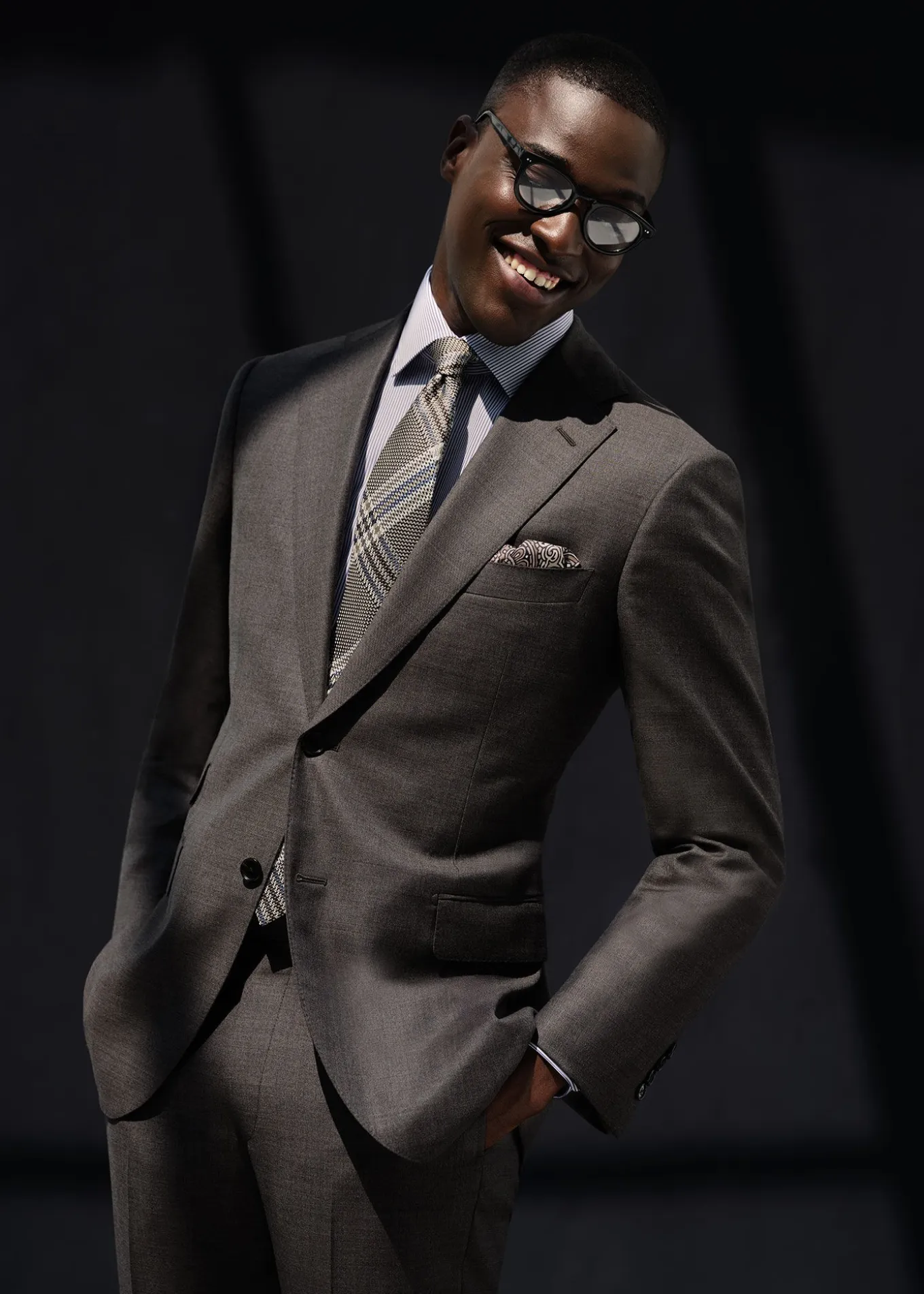 Handmade Micro Stripe Dress Shirt