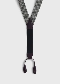 Houndstooth Suspenders