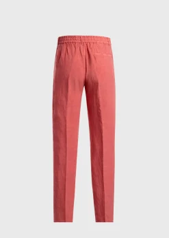 Linen Drawstring Trouser
