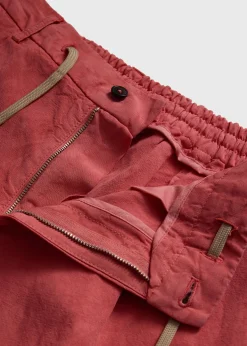 Linen Drawstring Trouser