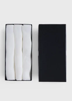 Linen Pocket Square Set