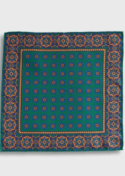 Medallion PrintPocket Square