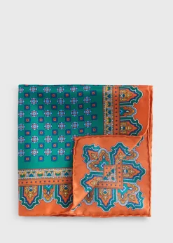Medallion PrintPocket Square