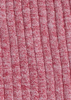 Mélange Vertical Stripe Sock