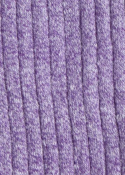 Mélange Vertical Stripe Sock