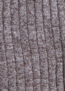 Mélange Vertical Stripe Sock