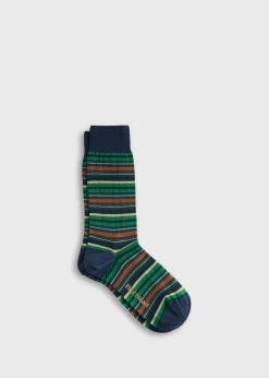 Multicolor Stripe Sock