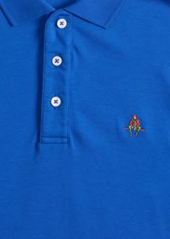 Pima Interlock Logo Polo