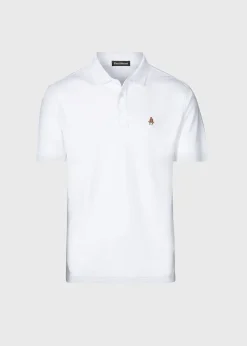 Pima Interlock Logo Polo