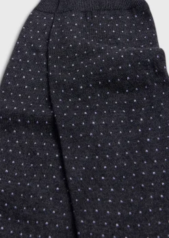 Pindot Dress Sock