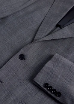 Plaid Super 130s Wool Suit