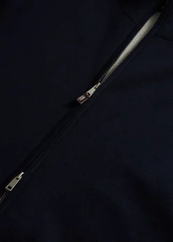 Silk & Cotton Full Zip Cardigan