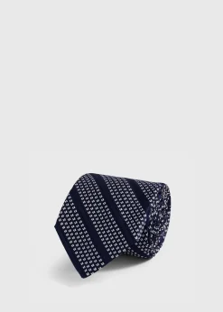 Silk Grenadine Stripe Tie