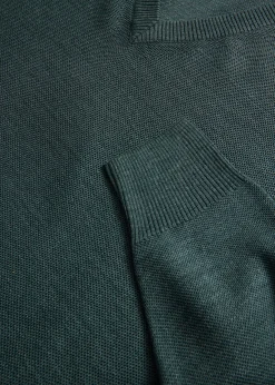 Silk Honeycomb Sweater