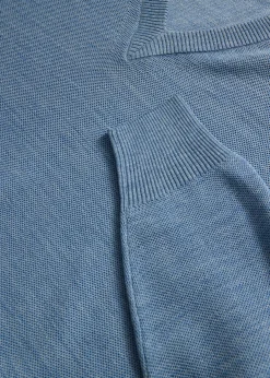Silk Honeycomb Sweater