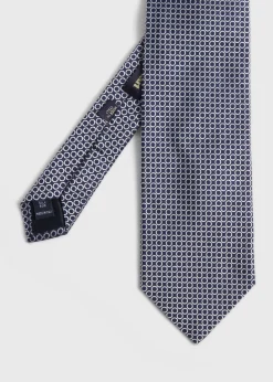 Silk Jacquard Deco Rings Tie