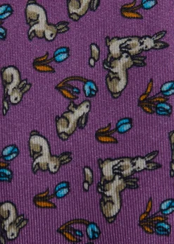 Silk Printed Bow Tie