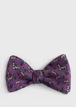 Silk Printed Bow Tie