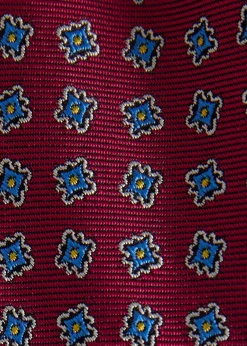 Silk Tile Motif Tie