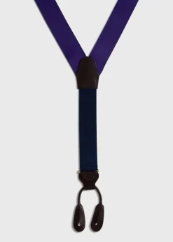 Solid Grosgrain Suspenders