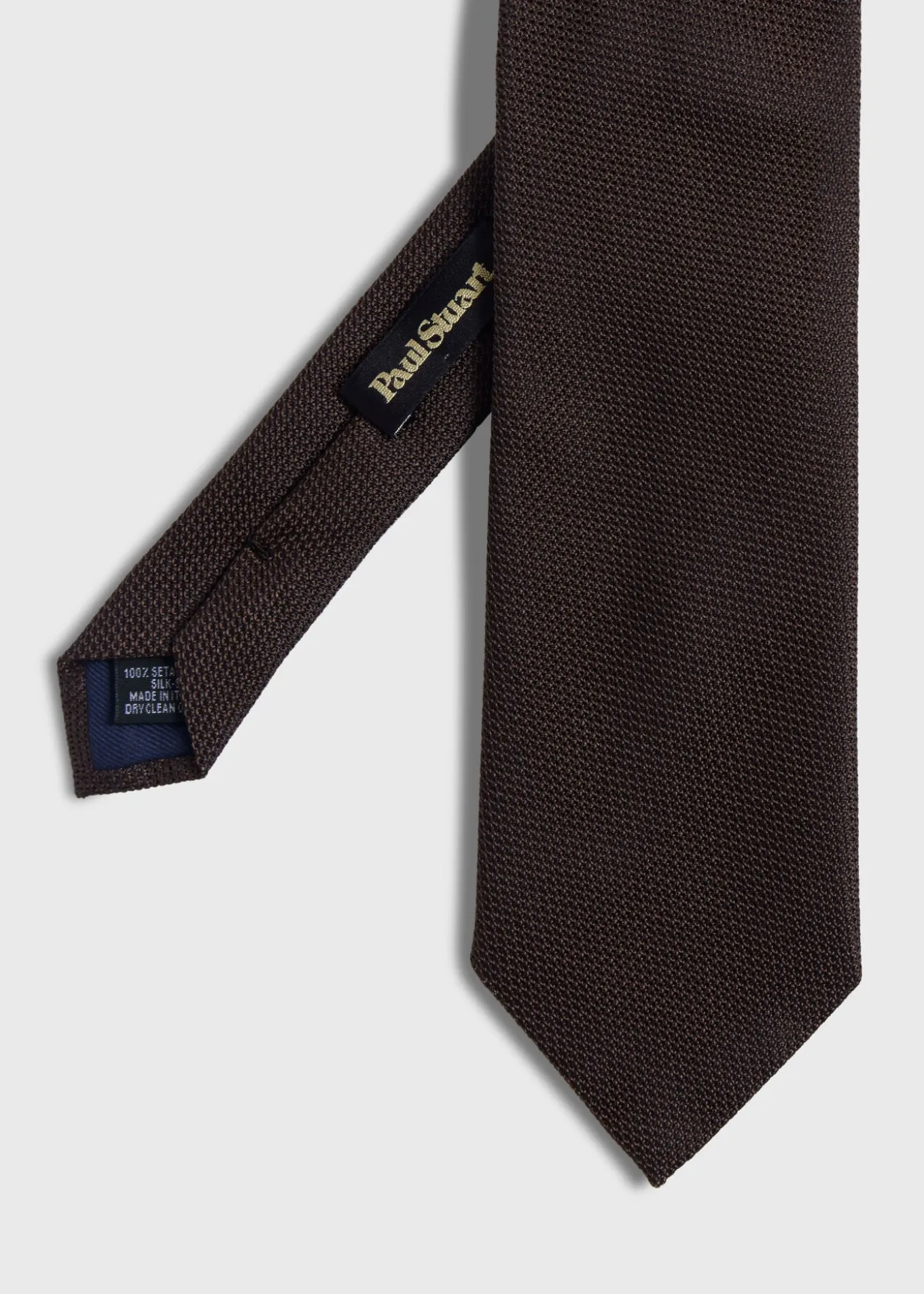 Solid Silk Garza Tie