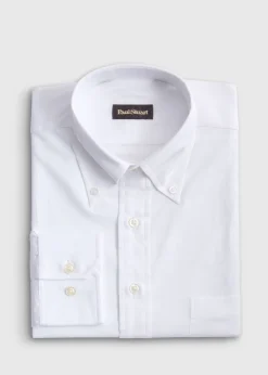 Super 140s Cotton Button Down Collar Dress Shirt