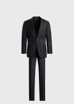 Super 130s Wool Stripe Paul Suit