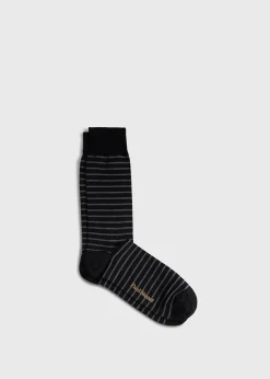 Two-Tone Stripe Sock
